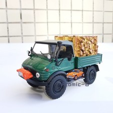 Schuco 1:43 Unimog 406 w. Wood load #resin model car
