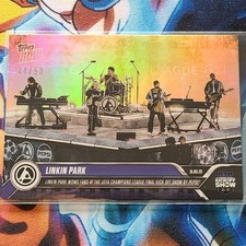 2024-25 TOPPS NOW 166 GOLD FOIL 44/50 LINKIN PARK CHAMPIONS LEAGUE FINALS MUNICH