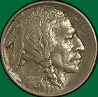 1913-D Type 1 Raised Ground Buffalo Nickel Choice Extremely Fine XF+ Coin #47189