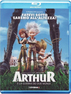 Arthur E La Guerra Dei Due Mondi (Blu-ray) Mia Farrow Luc Besson (UK IMPORT)