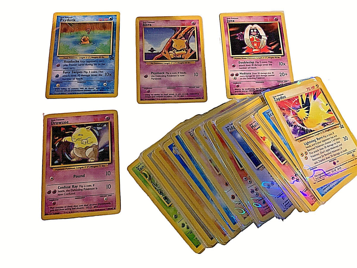 Abra 43/102 Base Set 1999 Pokemon TCG Antiga - Desconto no Preço