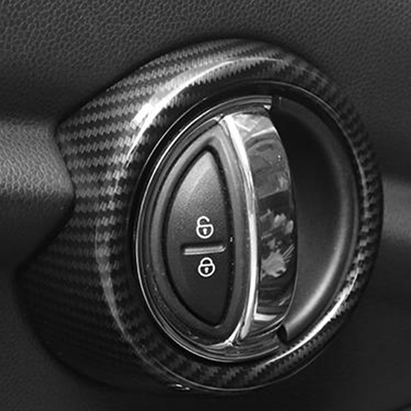 For BMW Mini Cooper F55 F56 Interior Kit Dashboard Ring Cover Trim 1PC ...
