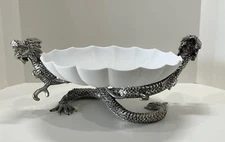 Retired and Rare L'Objet Dragon Serving Bowl