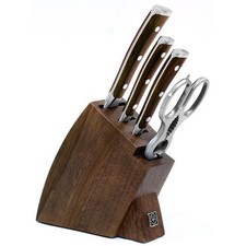 Wusthof Ikon Blackwood 6 Inch Flexible Fillet Knife 4956 Ebay Wusthof Ikon Blackwood 5 Pc Studio Knife Block Set 9895