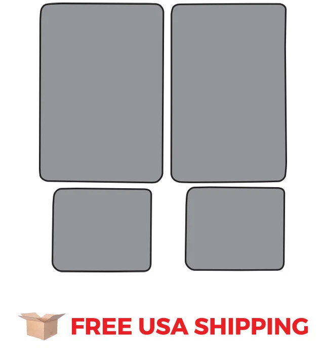 FITS 1988 Chevrolet V10 Suburban Floor Mat 4pc Cutpile - Imagem 2 de 4