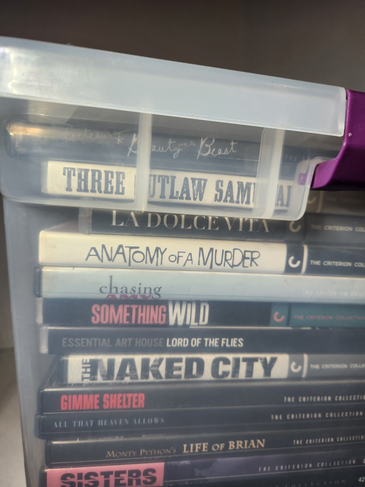 Lot of 105 Criterion Collection Bluray/dvd Movies eBay