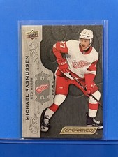 2018/19 Upper Deck Engrained Michael Rasmussen Rookie RC Black /49