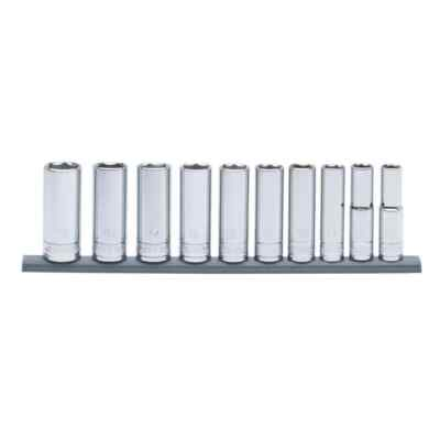 #ad #ad Husky 3 8 in. Drive Deep Metric Socket Set 10 Piece $19.95