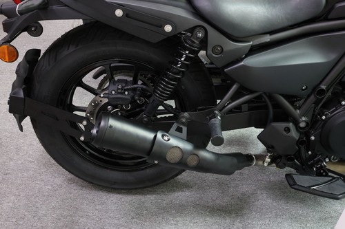 Motorcycle Slip-On Exhaust Muffler Pipe For Kawasaki Eliminator 450 500 24-2025 - Foto 6 di 12