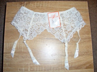 Hüfthalter Strapshalter 4 Strapse weiß GR.2 Simone Perele  Neu mit Etikett