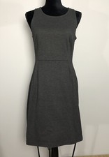 Old Navy Women's Sleeveless Dress M Dark Gray Zip Back Stretch
