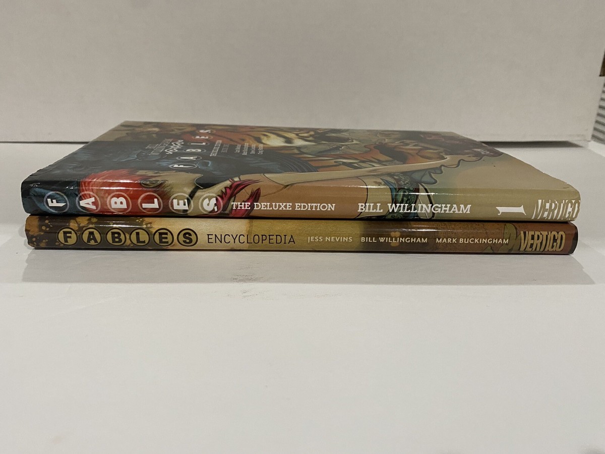 Fables - ENCYCLOPEDIA & THE DELUXE EDITION BOOK 1 - Graphic Novel