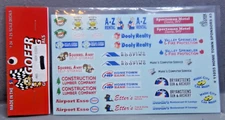 HOME TOWN SPONSORS #3 1:24 1:25 GOFER RACING DECALS CAR MODEL ACCESSORY 11055