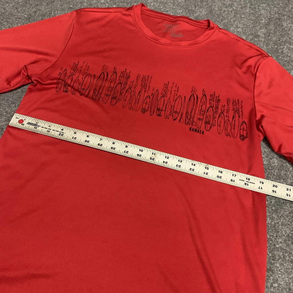 Футболка Kahala Shaping Room, красная, размер средний M - Изображение 4 из 4