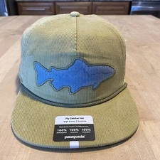 Patagonia Fly Catcher Hat - New With Tags - Fitz Roy Trout: Moray Khaki