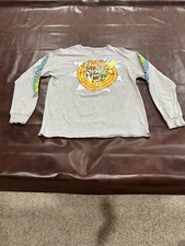 Looney Tunes Men  s Long Sleeve Shirt, featuring Bugs Bunny and Daffy Duck Size L