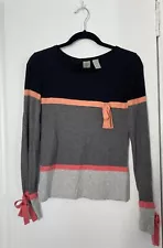 Anthropologie Cotton/Angora-Blend Sweater Size Small New