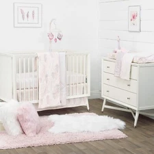 Brand New -Dwell Studios 2794276 Boehme Style - Pink Peacock Feather