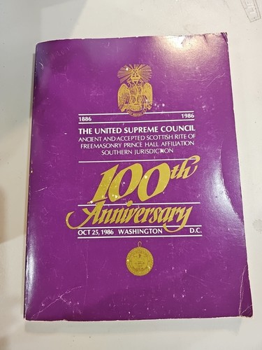 The united supreme council 100th  anniversary book 1986 (southern Jurisdiction) - Bild 1 von 5