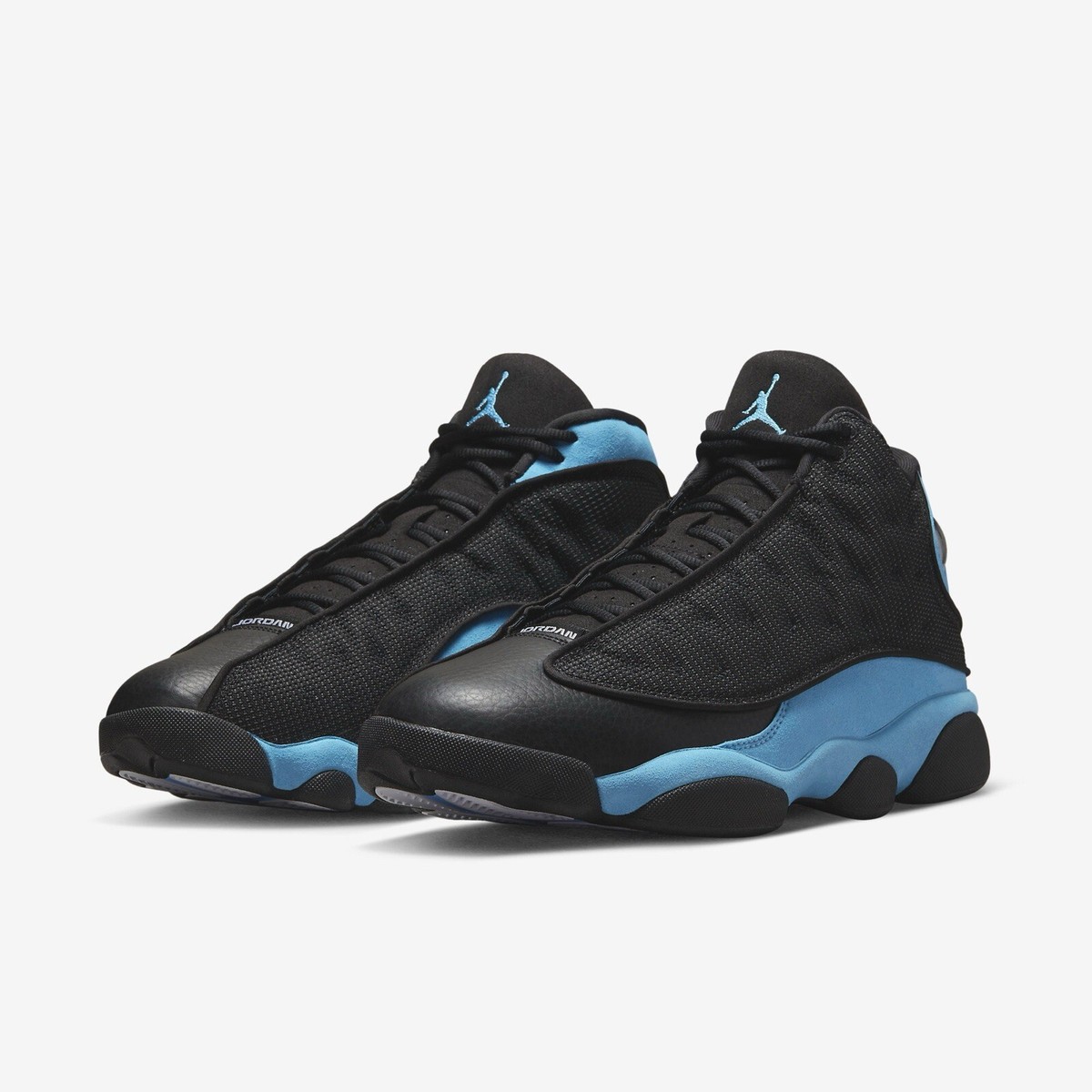 Air Jordan 13 Retro Black University Blue Sneakers, Size 13  display picture 2