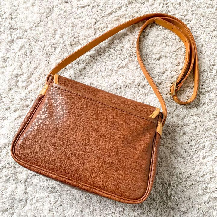 Courrèges Shoulder bag Vintage Made in France Brown | eBay