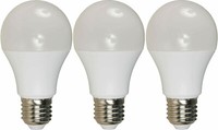 3Er Set Led GlüHlampe Mcshine, E27, 9W, 850Lm, 240°, 3000K, Warmweiß, Ø60X109Mm