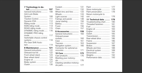 BMW S1000 XR 2015 modelo EE. UU. manual del dueño - Imagen 4 de 11