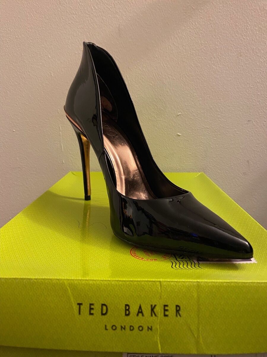 TED BAKER Black Patent Leather Heels Pumps Sz 39.5/ US 9 | eBay TED BAKER Black Patent Leather Heels Pumps Sz 39.5/ US 9 | eBay