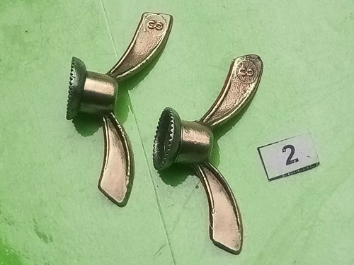 SOVA ECROU ALU VISSE PAPILLON POUR VELO ANCIEN VINTAGE BICYCLE WINGNUT