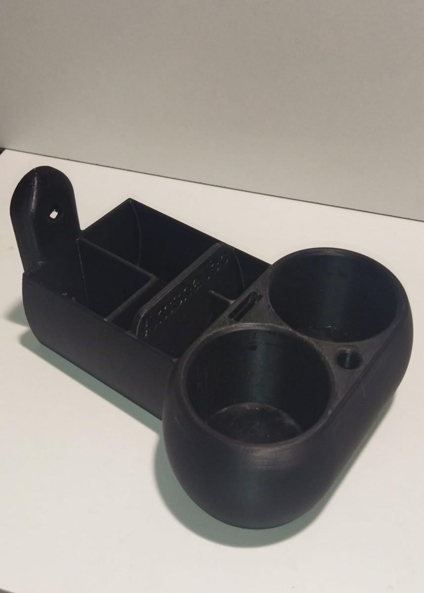 ABS, Auto Bekerhouder, Bekerhouder, Antislip Auto Water Bekerhouder Opbergdoos, Dubbele Bekerhouder, Decoratie Accessoires, Voor Smart Fortwo 450 451 1998-2015