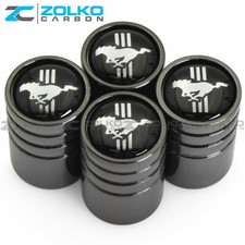Valve Stem Caps Wheel Tire 4pc 2 Color Option - Us Seller