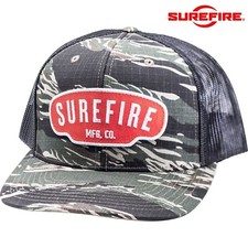 SUREFIRE - HAT CAP CASQUETTE - CAMO TIGER STRIPE - RIPSTOP