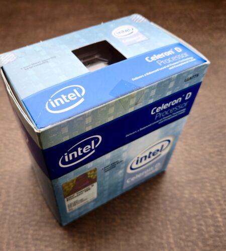 New Intel Celeron D Processor 356 3.33Ghz 533 Mhz FSB 512 KB L2 Cache - Picture 1 of 6