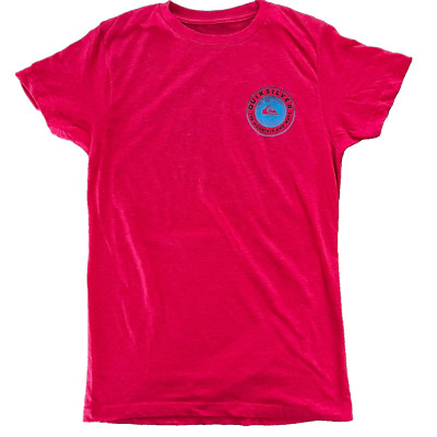 Men Quicksilver Red Shirt - Small - 100% Cotton