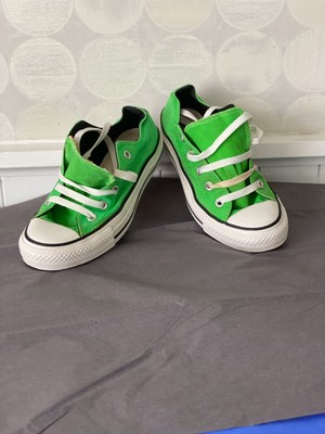 lime green chuck taylors