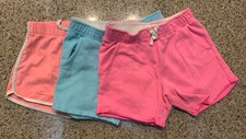 3 Pair Girls Cotton Shorts Size 12