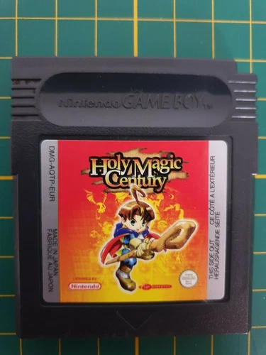 GAME BOY GAMEBOY COLOR GBC GAME RARE HOLY MAGIC CENTURY DMG-EUR    