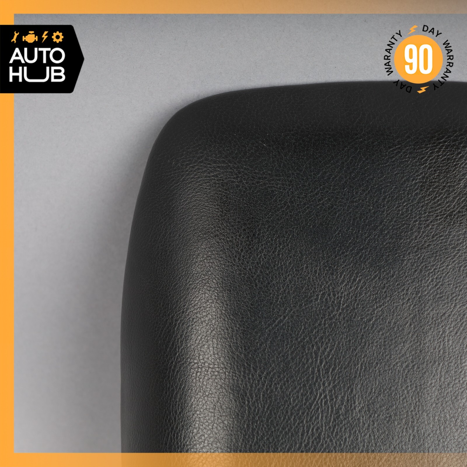 02-07 Maserati Coupe 4200 M138 Center Console Arm Rest Armrest Cover Black OEM