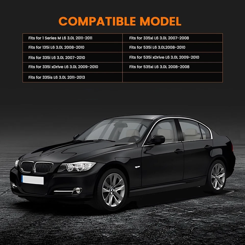 Belt Tensioner Assembly Idler Pulley Drive Belt Kit INA for BMW 135i 335i is Foto 4 de 4