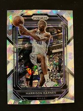 2022-23 Panini Prizm #131 Harrison Barnes - Cracked Ice - Sacramento Kings