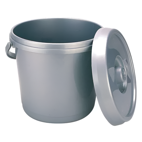 Baby Nappy Bin Lid Basket Bucket Laundry Washing Cloth Container Storage 14Litre - Picture 4 of 16