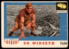 1955 Topps All American #48 ED WIDSETH  Minnesota  VG-VG+