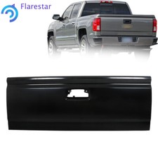 Black Tailgate Assembly W Assist For Chevy Silverado Gmc Sierra 2014 15-2019