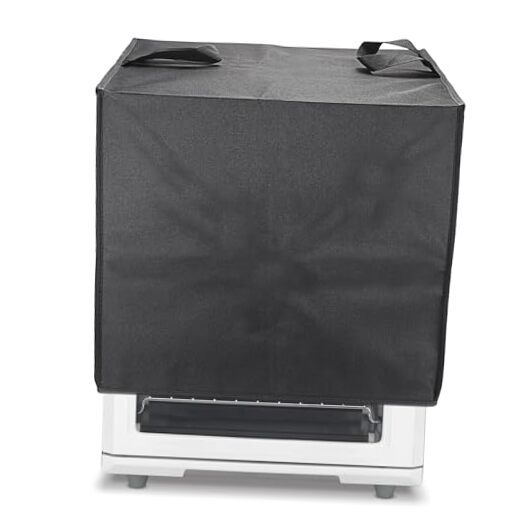 OwnMy Black Toaster Oven Dust Cover HeatResistant Microwave Oven Dust