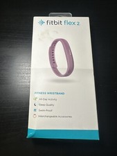 Fitbit Flex 2 Activity Tracker Lavendar Small Large Band For Parts Bad Battery
