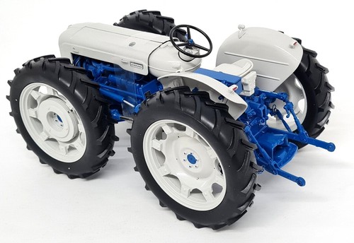 UH 1/16 Fordson County Super 4 1963 Blue Grey Diecast Scale model Tractor 2640 - Picture 6 of 8