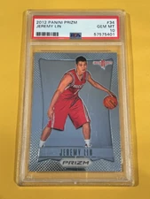 2012-13 Panini Prizm #34 Jeremy Lin PSA 10 GEM MINT MD256