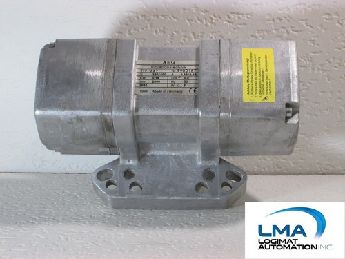 AEG VIBRATIONSTECHNIK TYPE U3Y 230V/400V 0.49A/0.29A 0.16KW 50HZ SERVO MOTOR - Picture 2 of 5