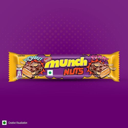 NESTLE MUNCH NUTS | KITKAT | CHOCOLATES | NESTLE | EXOTIC | EACH 32 G , 10 UNITS - Picture 1 of 5