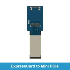 Express Card ExpressCard 34mm to Mini PCI-e wireless Card adapter For Laptop 